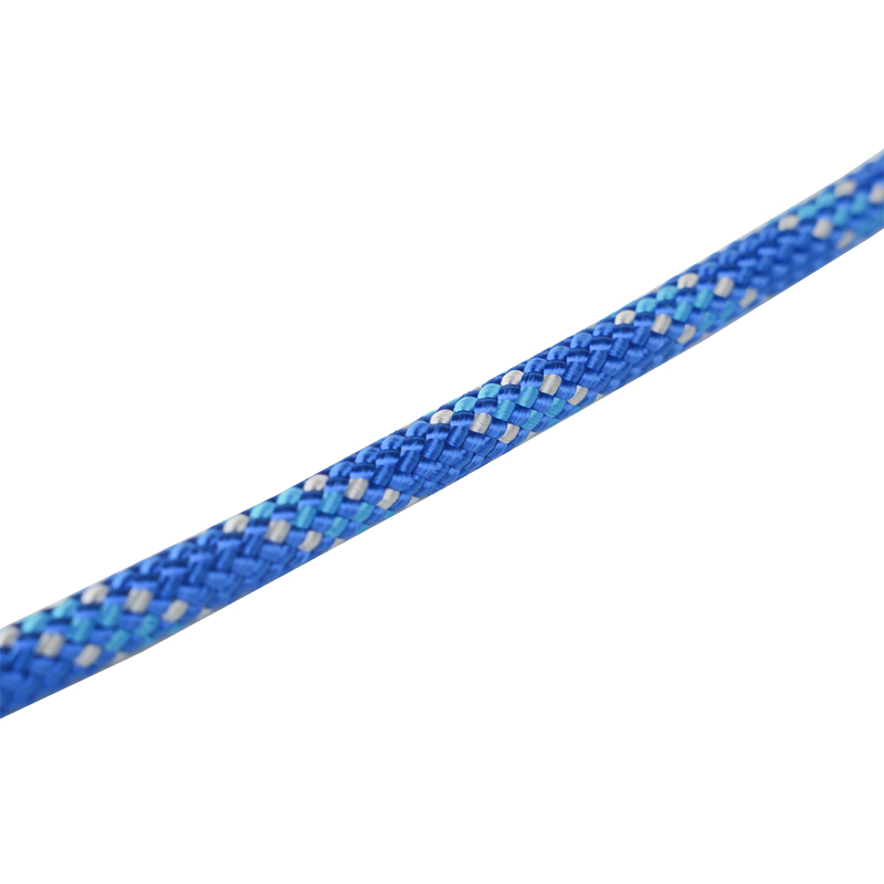 8 mm flaches, glattes, geflochtenes Polyesterseil